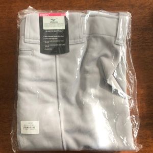 Mizuno Fastpitch gray softball pants